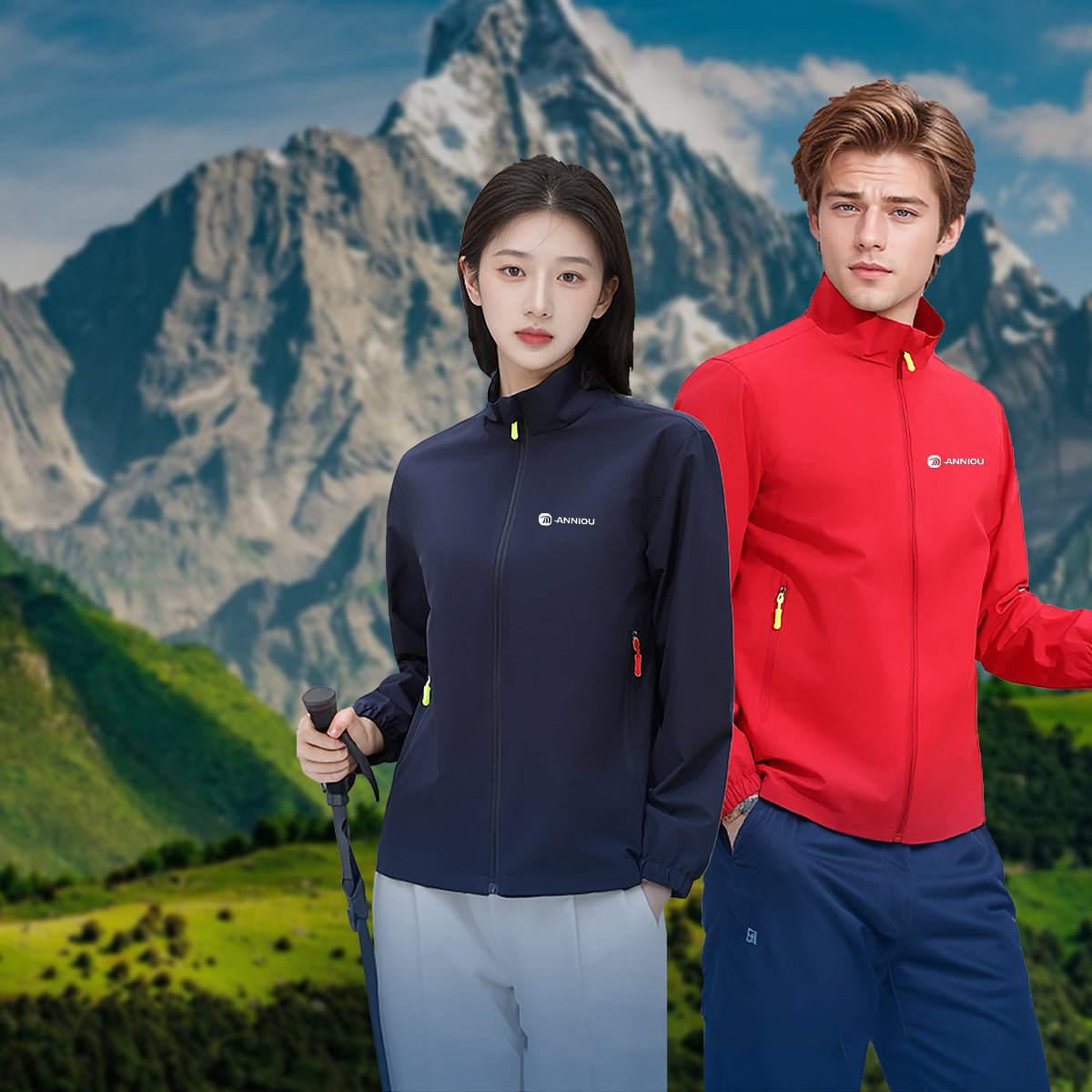 Customized LOGO Casual Windbreaker Jacket - Sidiou Group
