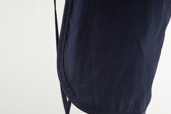 #darkblue kids Neck Flap Hat detail