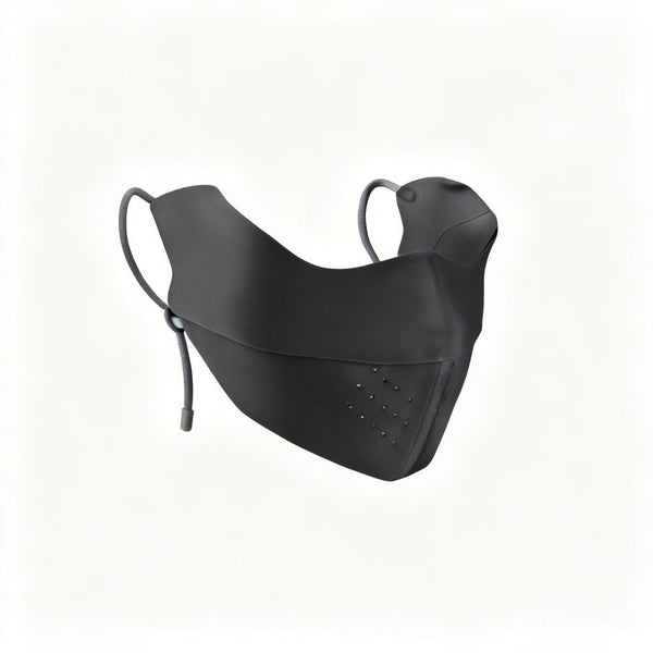 #darkgrey Silk Cooling UV Protection Face Mask