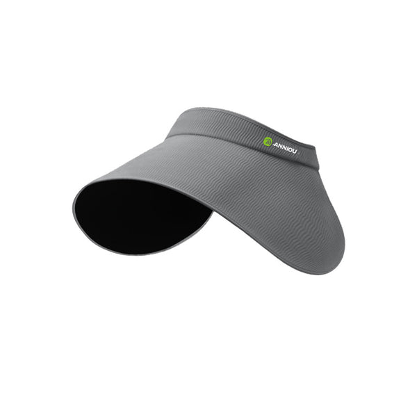 #darkgrey UPF50 Extra Wide Brim Visor Hat