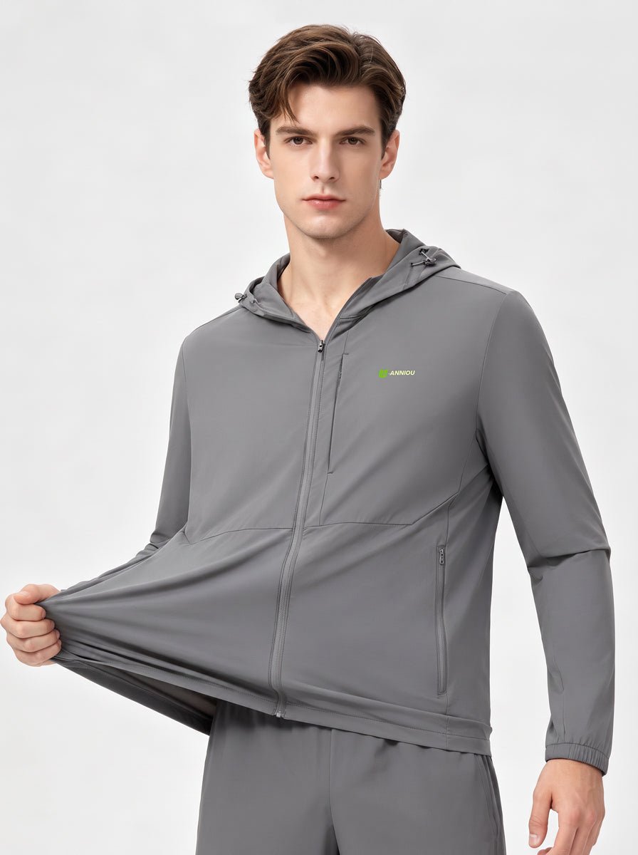 #darkgrey UPF50 Water Repellent Cooling Jacket