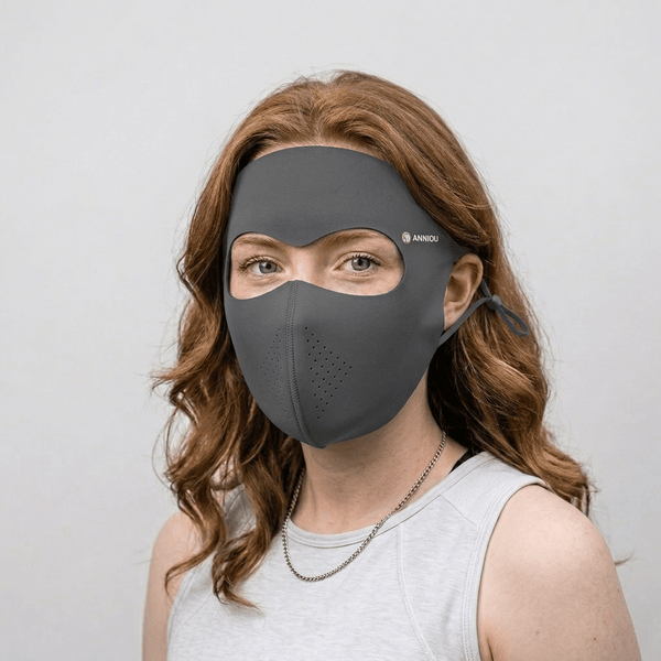 #darkgrey drinkable Face Mask upf50