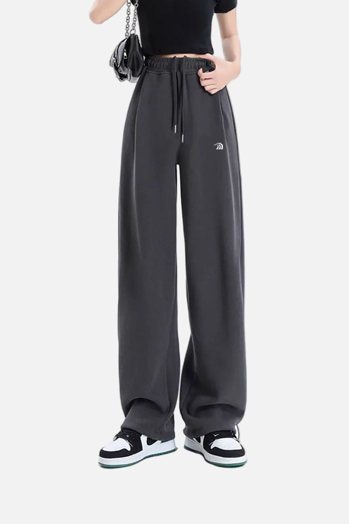 Women's Wide-Leg Cuffed Sweatpants