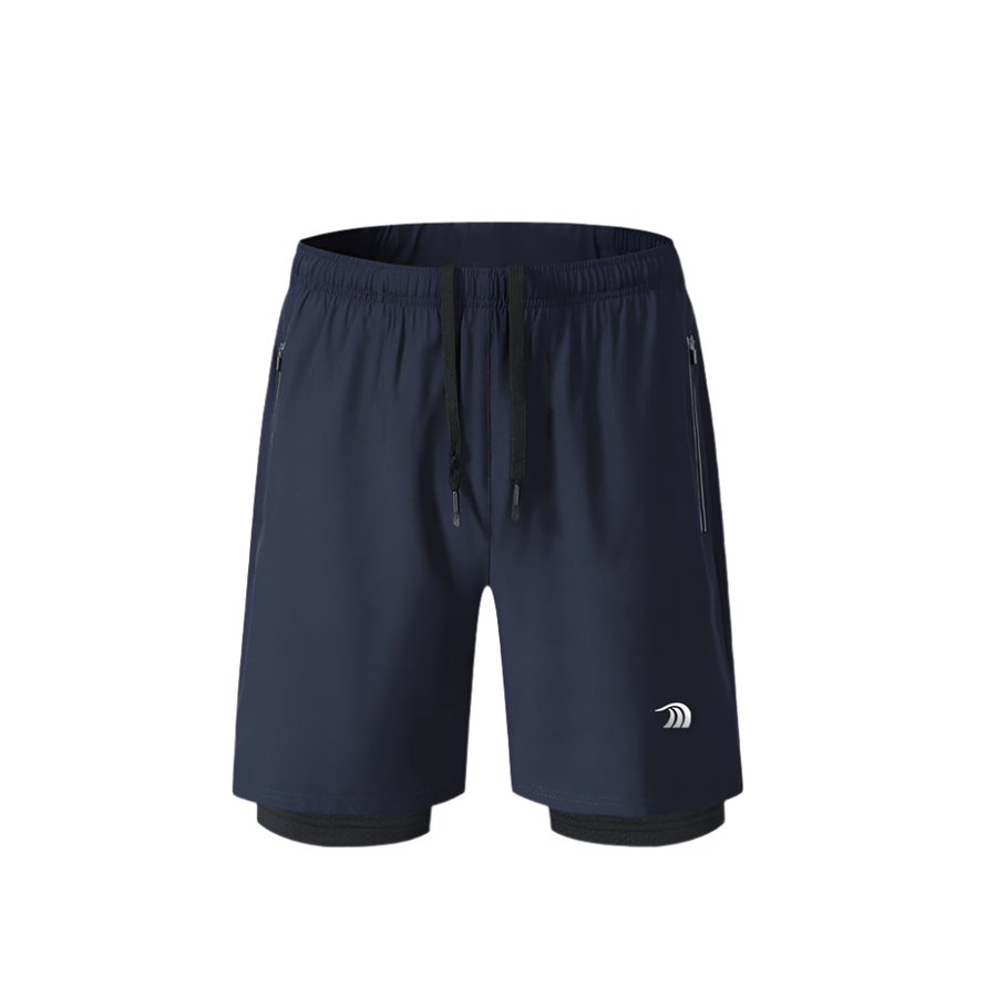 Double - layer Basketball Training Shorts - Sidiou Group