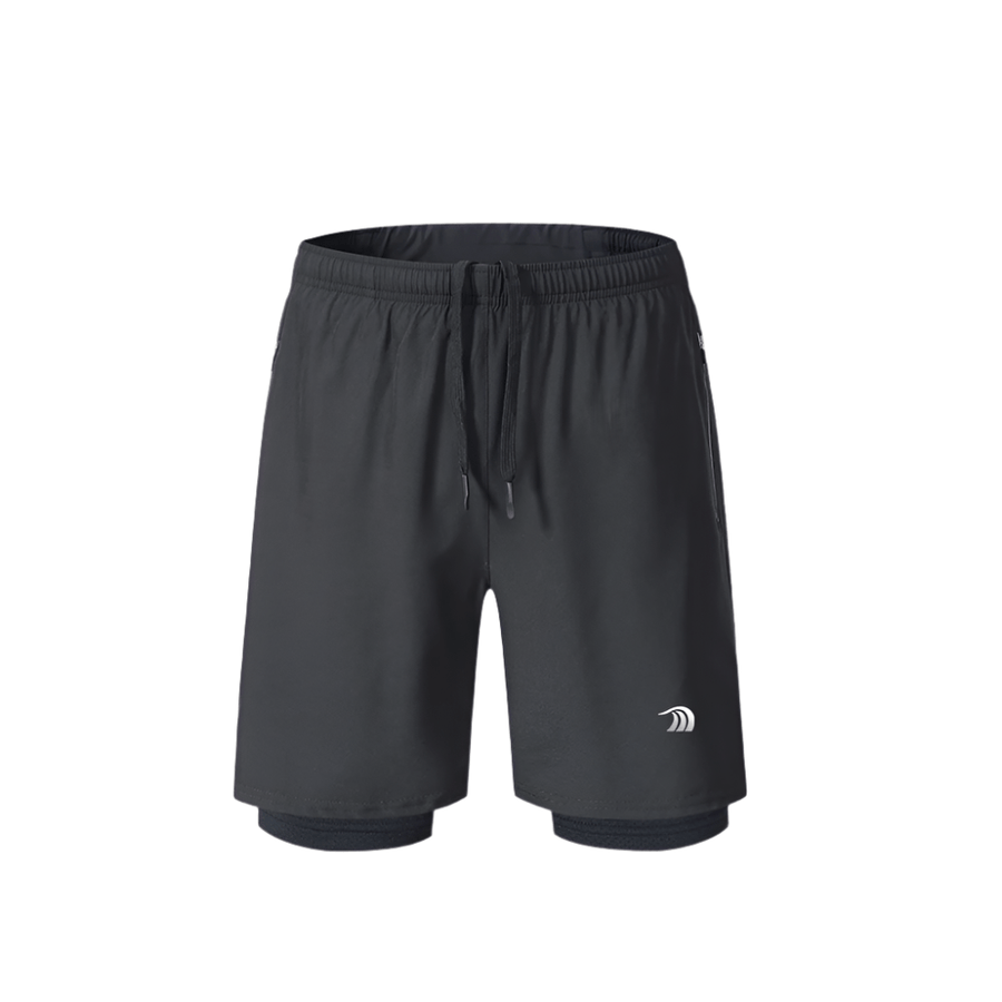 Double - layer Basketball Training Shorts - Sidiou Group