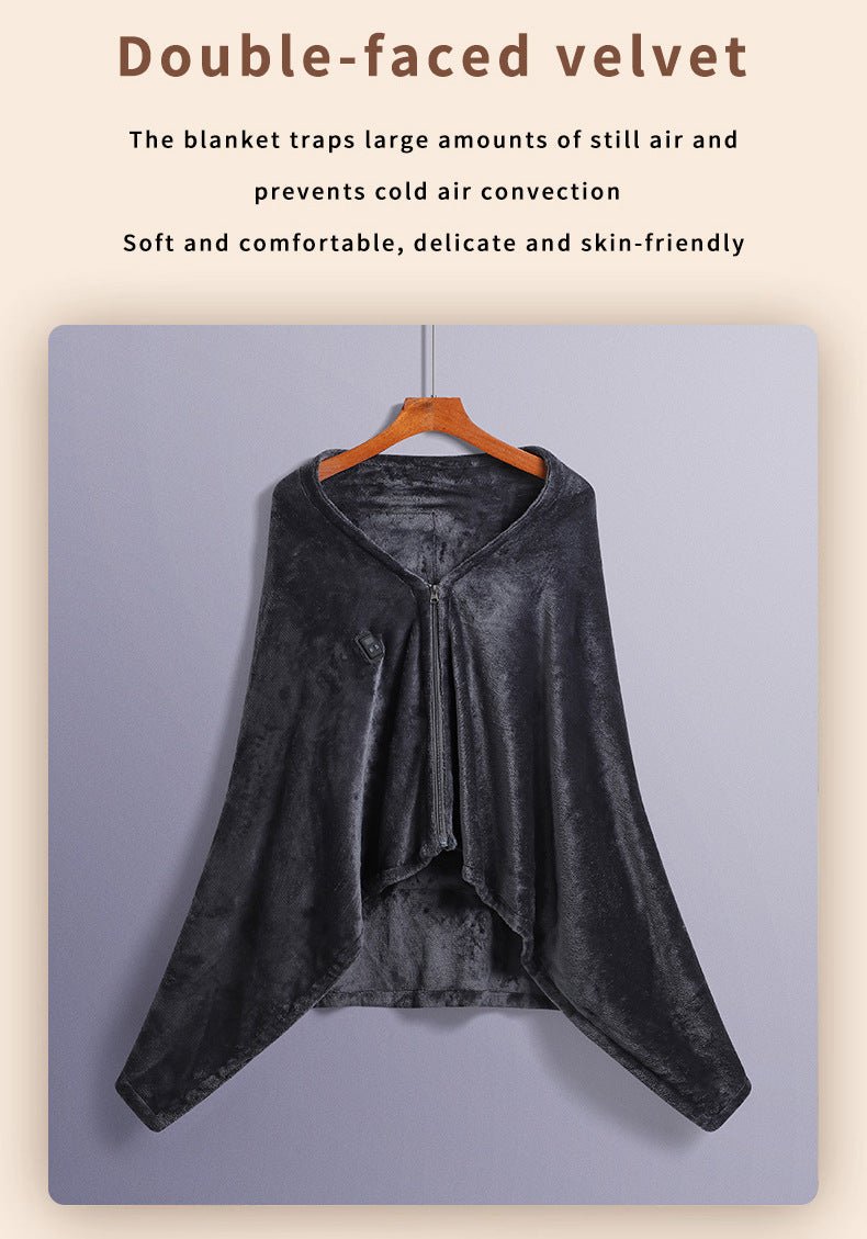 Double Sided Fleece Heated Blanket - Sidiou Group