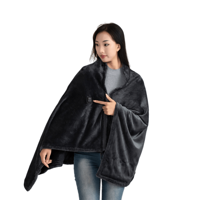 Double Sided Fleece Heated Blanket - Sidiou Group