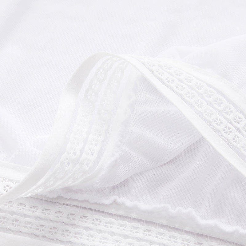 elastic lace trim design
