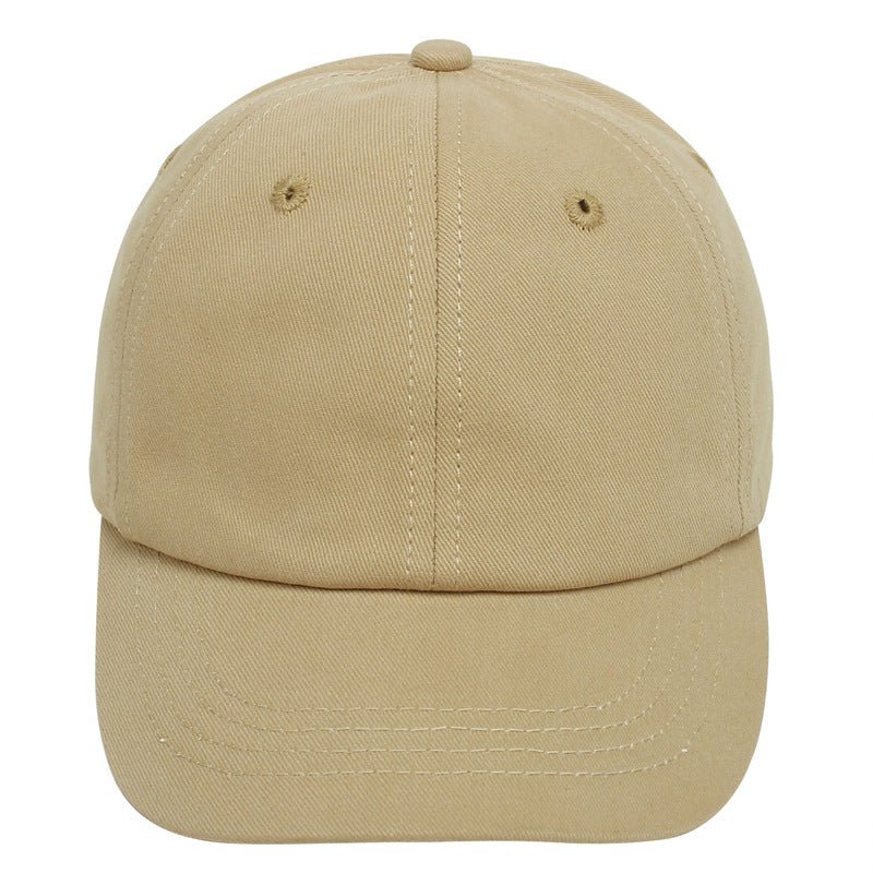 UPF 50+ Kids Cotton Baseball Cap