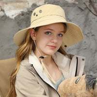 UPF 50+ Waterproof Hiking Hat