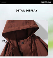Fashion Hooded Windbreaker - Sidiou Group