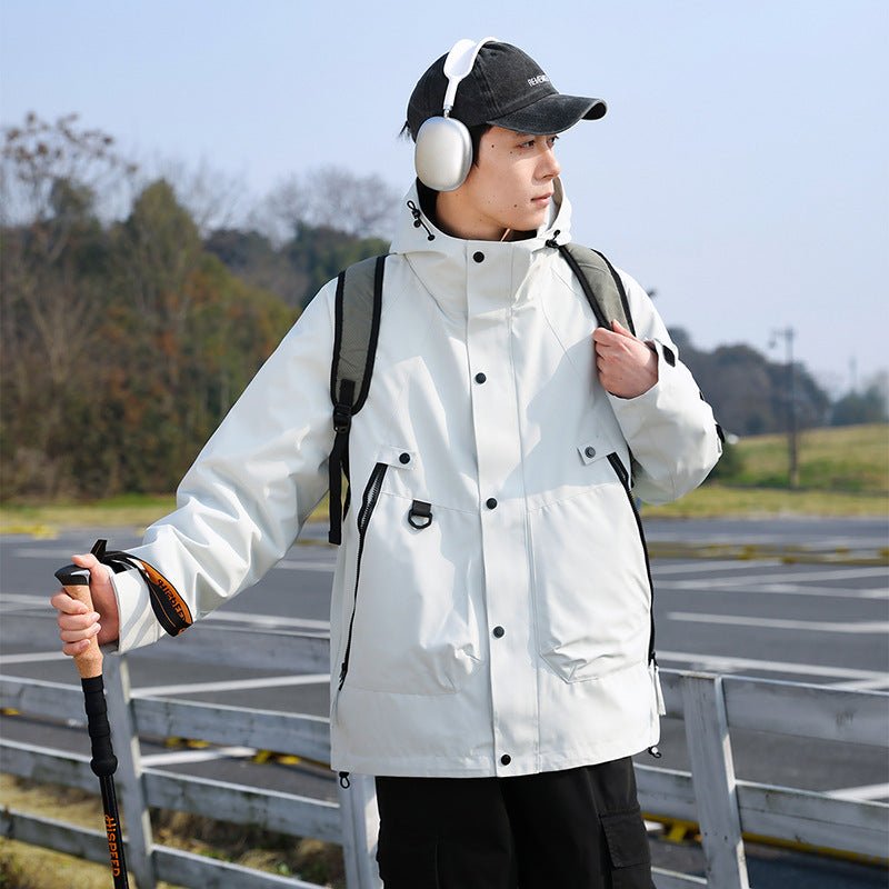 Fashion Hooded Windbreaker - Sidiou Group