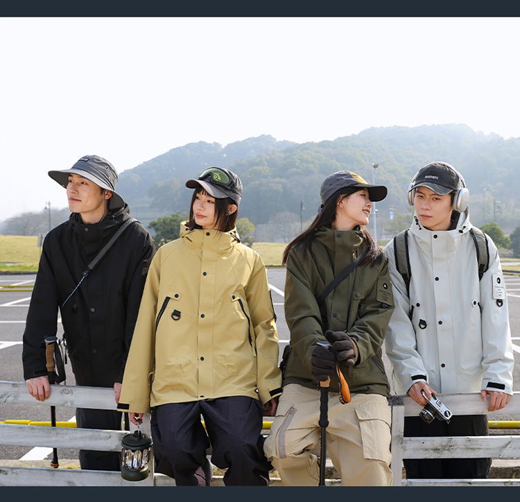 Fashion Hooded Windbreaker - Sidiou Group