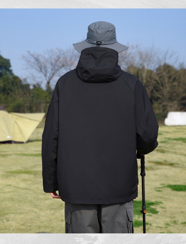 Fashion Hooded Windbreaker - Sidiou Group