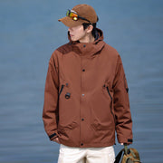 Fashion Hooded Windbreaker - Sidiou Group