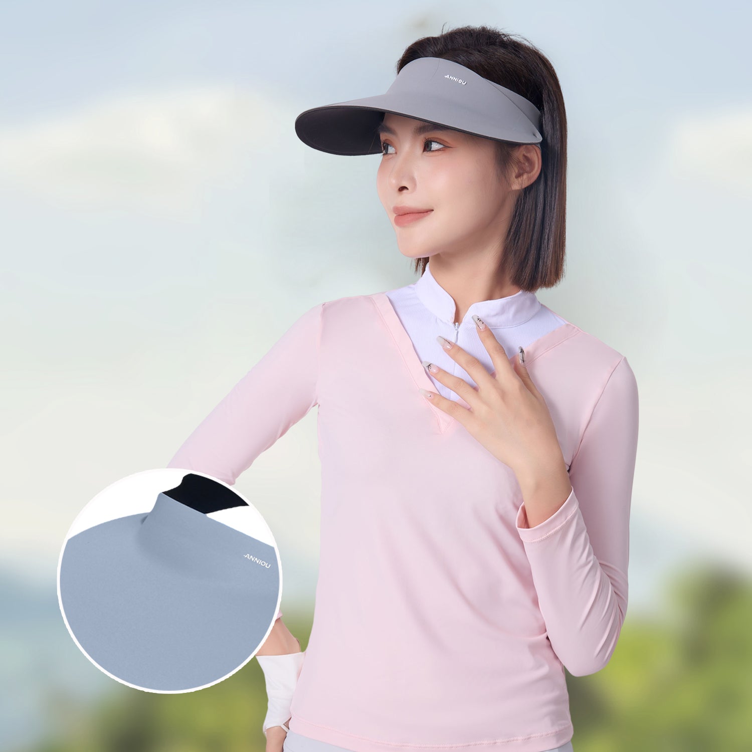 Golf Sun Protection Empty Top Hat - Sidiou Group