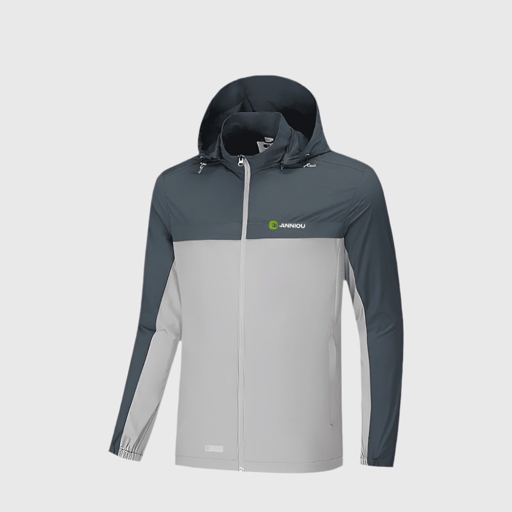 gray UPF 100+ Lightweight Jacket 