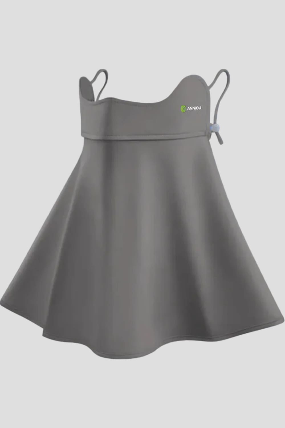 gray UV Face Mask with Neck Guard 