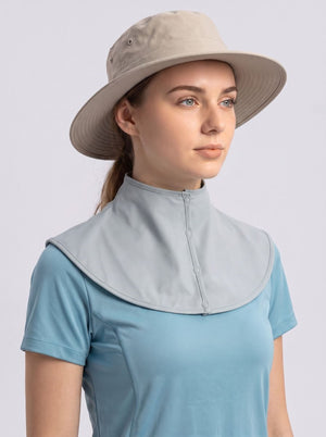 gray uv protection neck gaiter