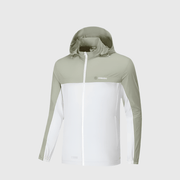 Green and White UPF 100+ Lightweight Jacket 