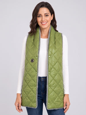 #green Heated Long Scarf
