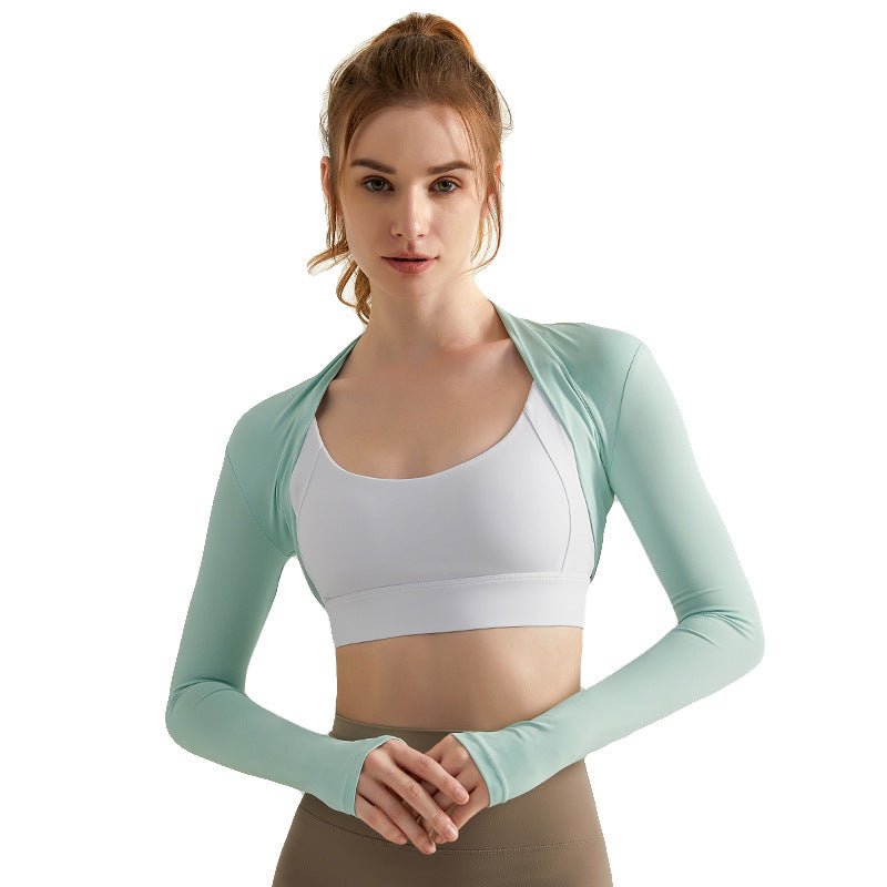 green long-sleeve Sun Protection Cooling Arm Wrap