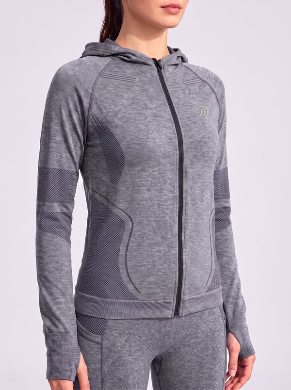 #grey quick drying sports top