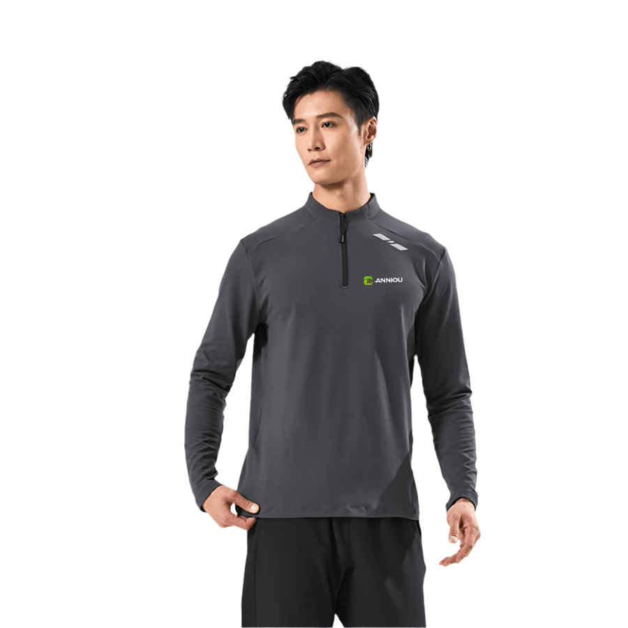 Half Stand Collar Sports Sweatshirt - Sidiou Group