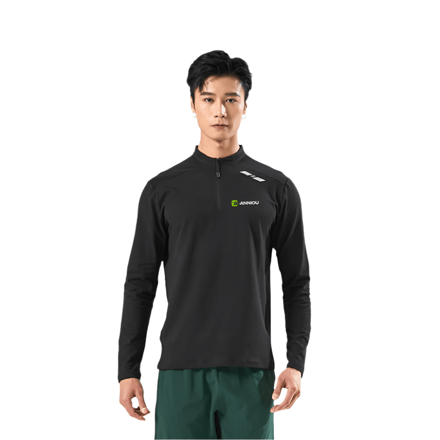 Half Stand Collar Sports Sweatshirt - Sidiou Group