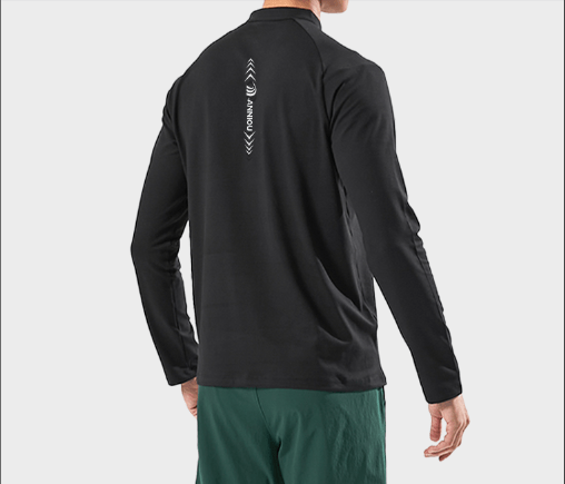 Half Stand Collar Sports Sweatshirt - Sidiou Group