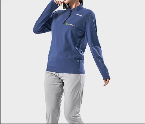 Half Stand Collar Sports Sweatshirt - Sidiou Group