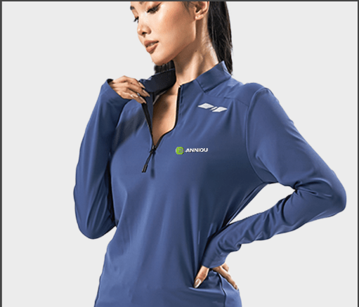 Half Stand Collar Sports Sweatshirt - Sidiou Group