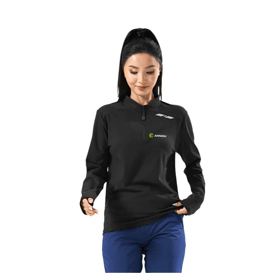 Half Stand Collar Sports Sweatshirt - Sidiou Group
