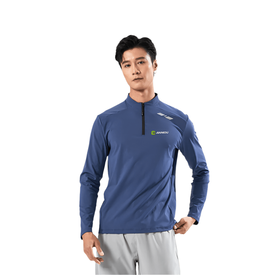 Half Stand Collar Sports Sweatshirt - Sidiou Group