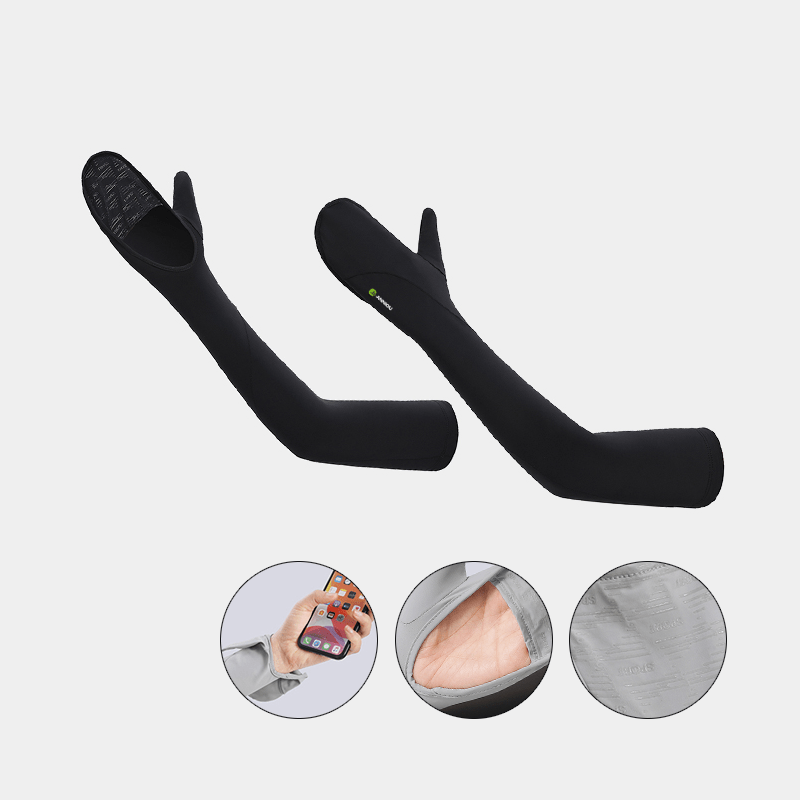 Hand - Covering UV Cycling Arm Sleeves - Sidiou Group