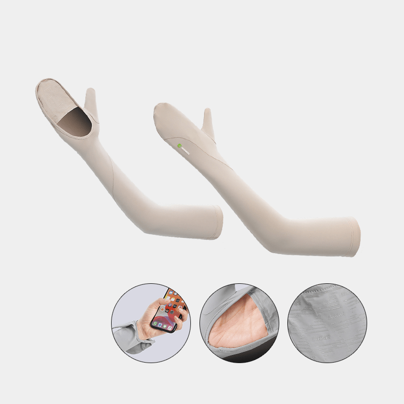 Hand - Covering UV Cycling Arm Sleeves - Sidiou Group