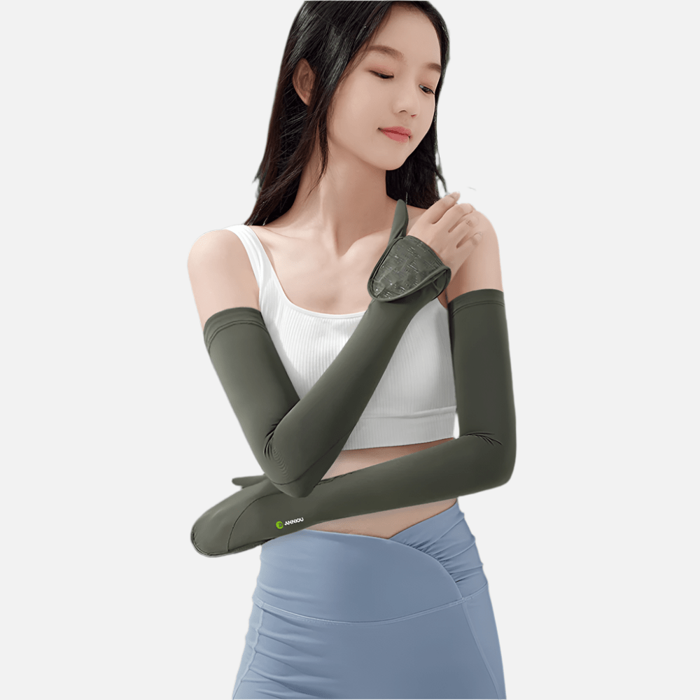 Hand - Covering UV Cycling Arm Sleeves - Sidiou Group