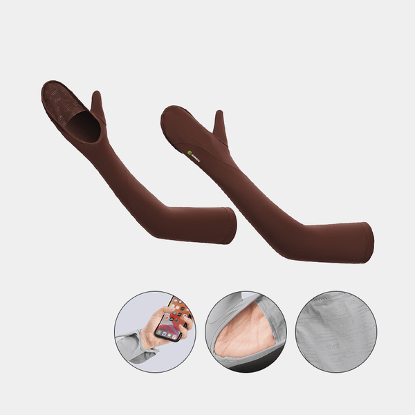 Hand - Covering UV Cycling Arm Sleeves - Sidiou Group
