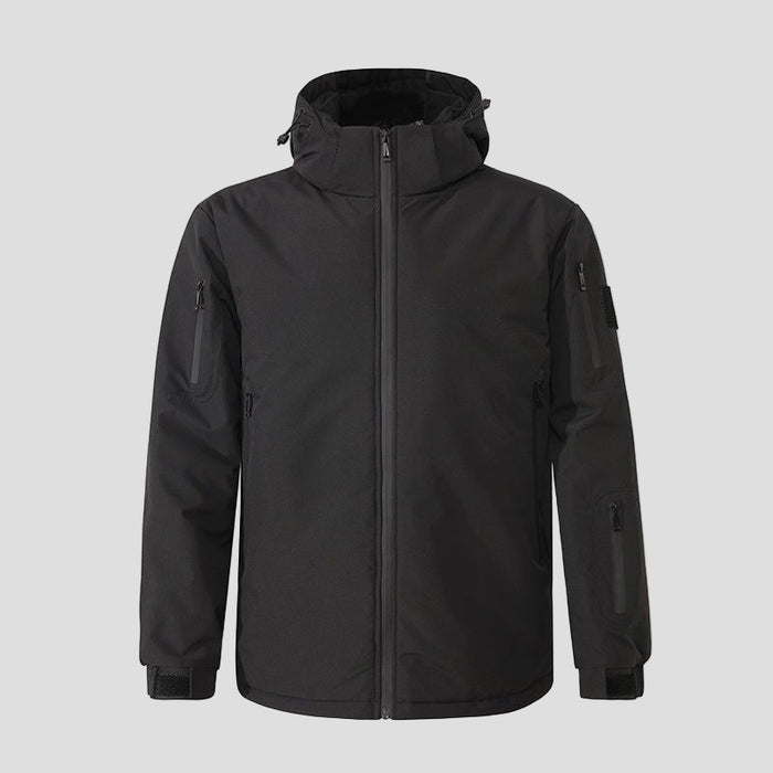 black Heated Hardshell Jacket 