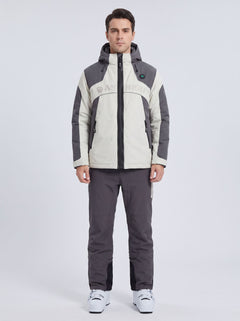 heated ski jacket and trouser set by Anniou