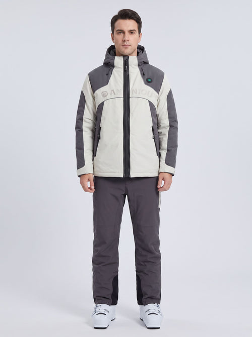 heated ski jacket and trouser set by Anniou