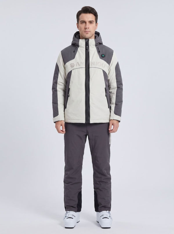 heated ski jacket and trouser set by Anniou