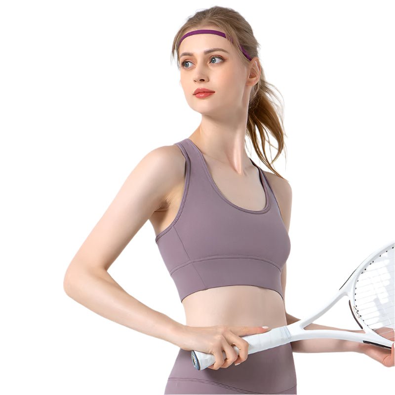 High Impact Cross Back Sports Bra - Sidiou Group