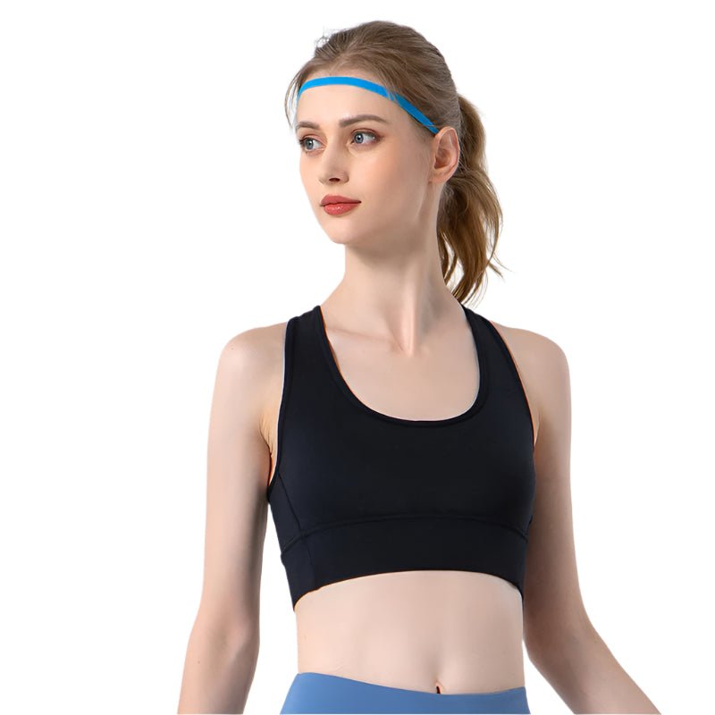 High Impact Cross Back Sports Bra - Sidiou Group