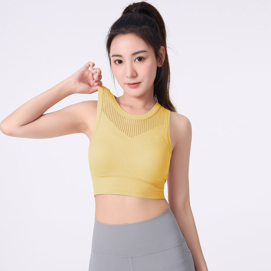 High - Impact Shockproof Yoga Bra - Sidiou Group