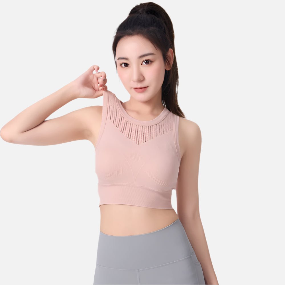 High - Impact Shockproof Yoga Bra - Sidiou Group