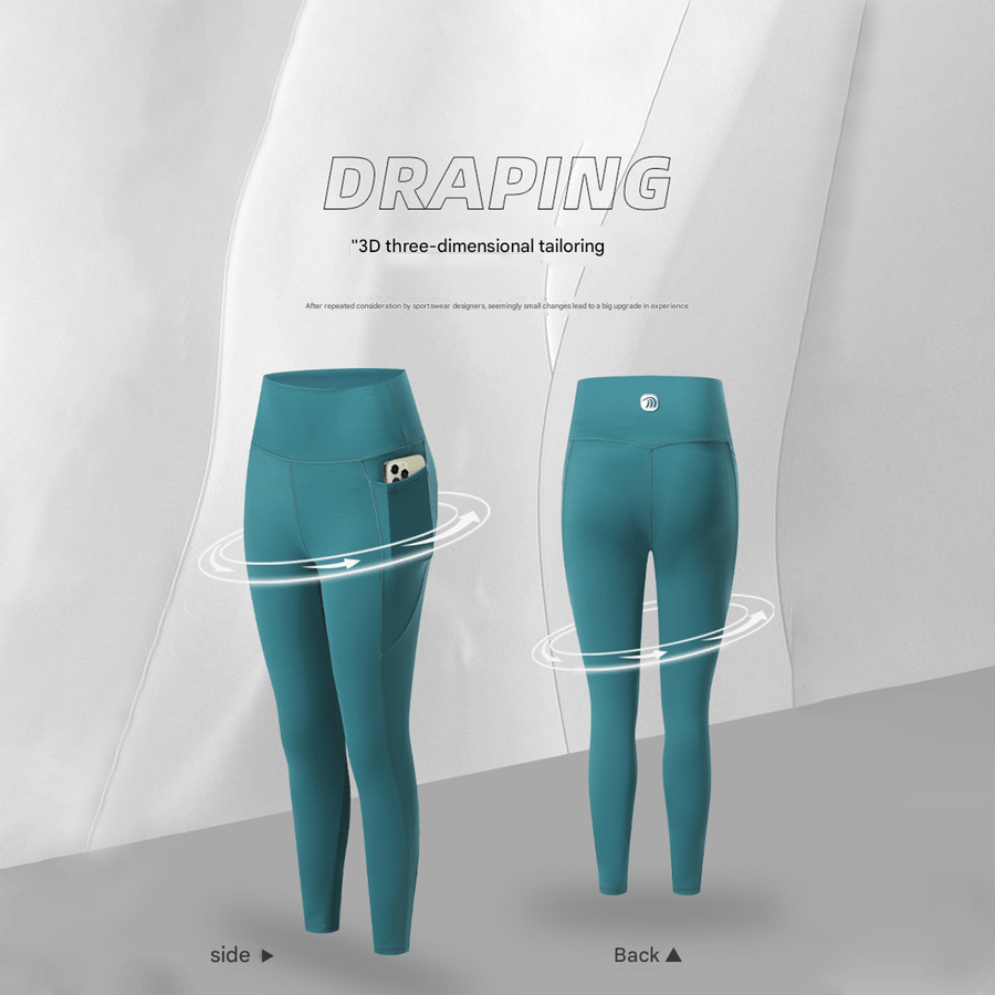 High - Waisted Butt Lifting Yoga Pants - Sidiou Group