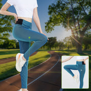 High - waisted Running Compression Pants - Sidiou Group
