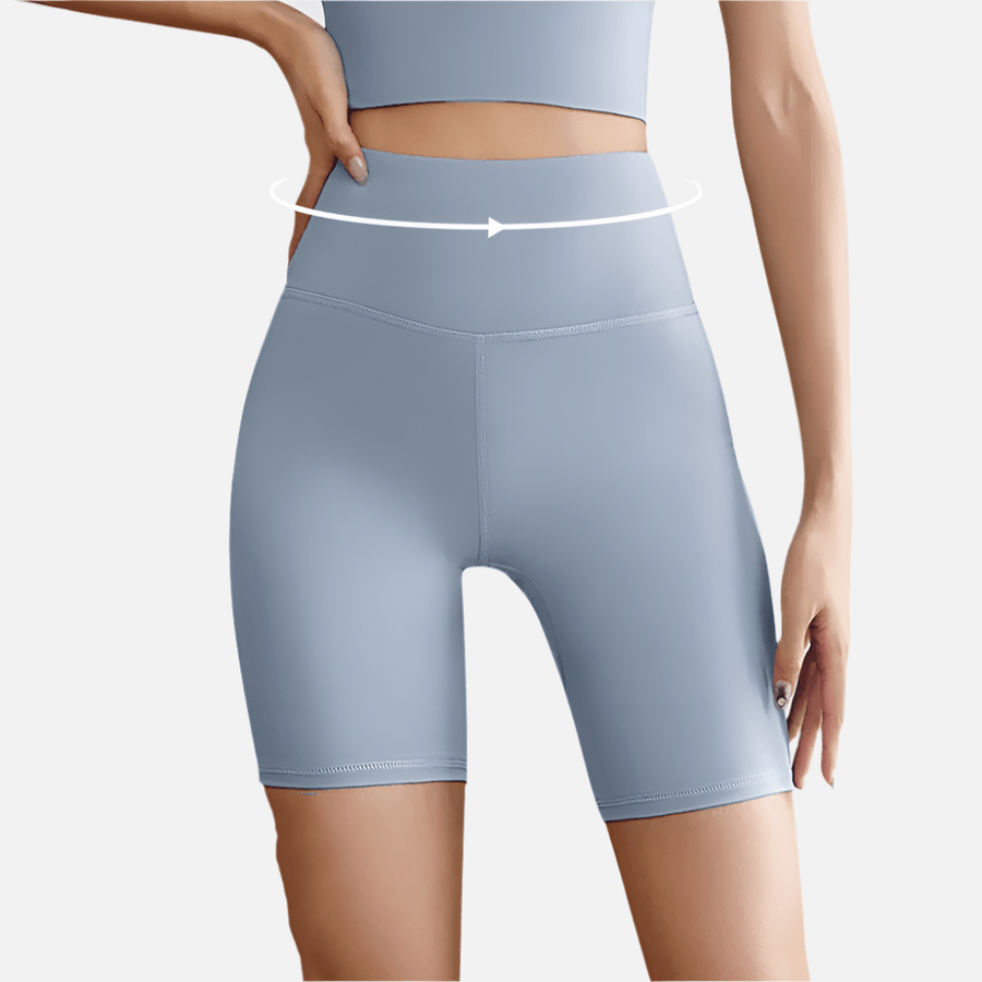 High - Waisted Women's Quick Dry Yoga Shorts - Sidiou Group