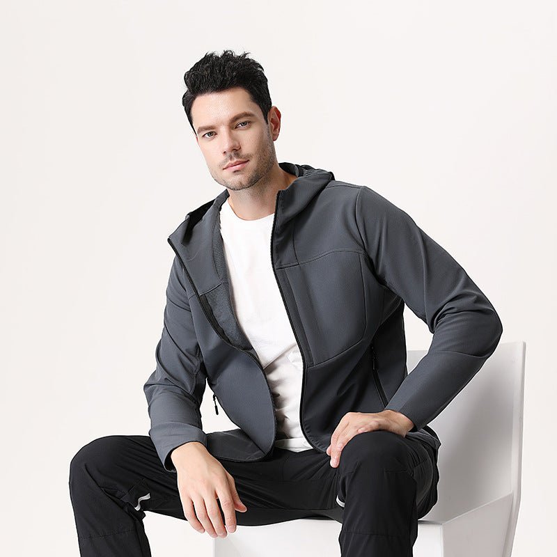 Hooded Sports Jacket - Sidiou Group